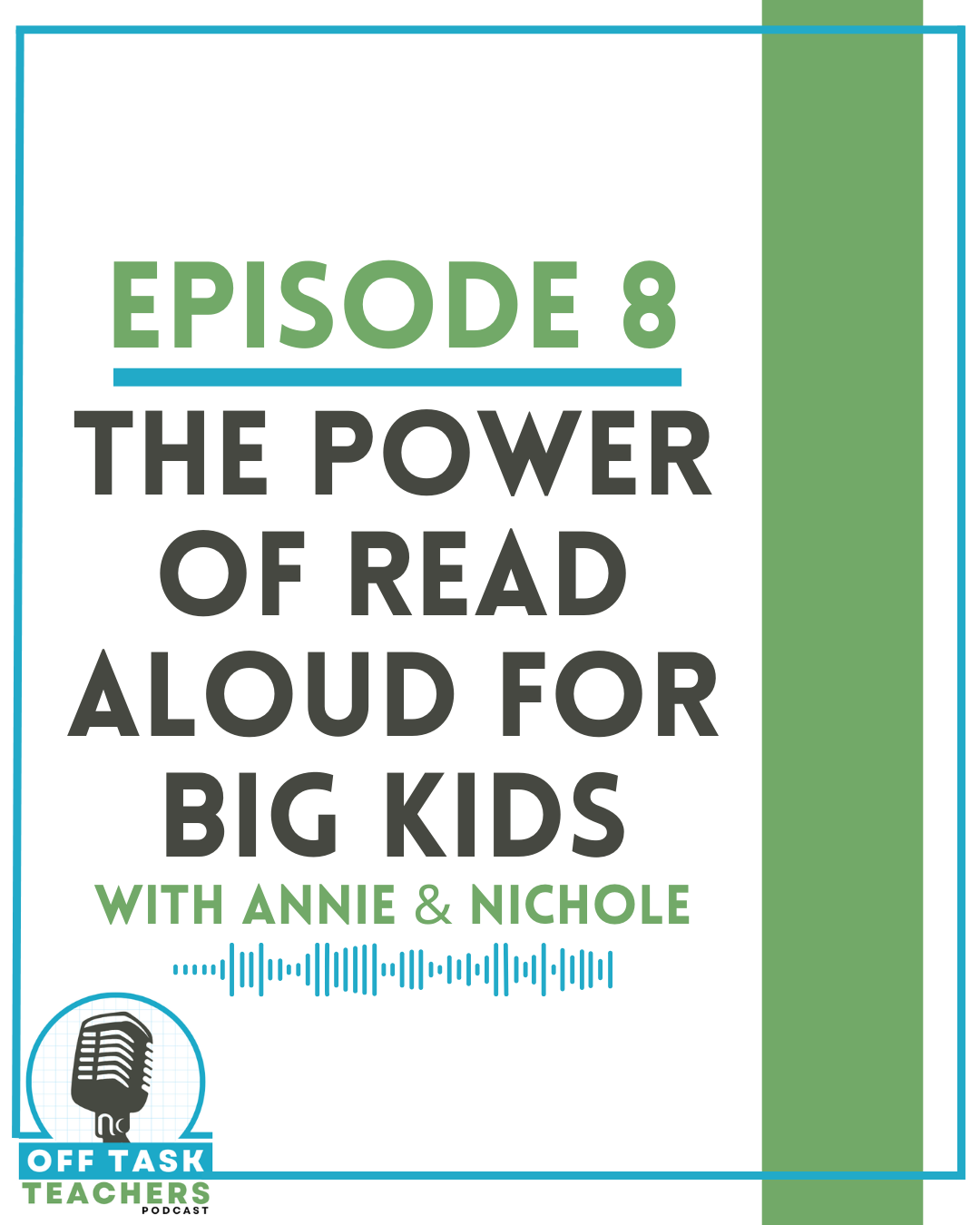 Episode 8: The Power of Read Aloud for Big Kids
