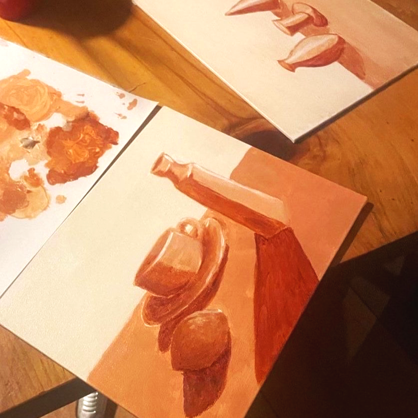 Art Nature Box photograph of arts workshop in Leura, Blue Mountains NSW