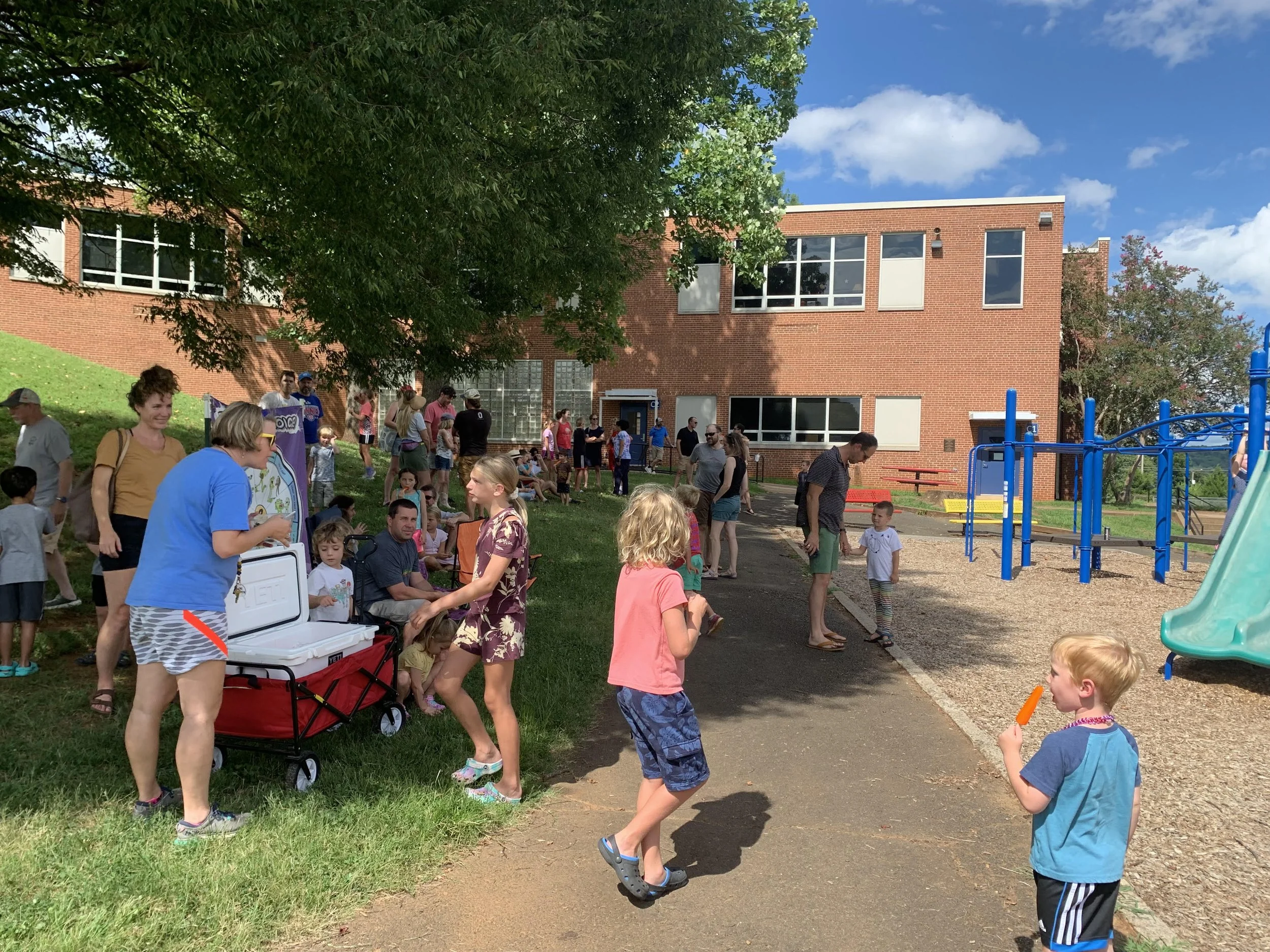 Popsicles on the Playground