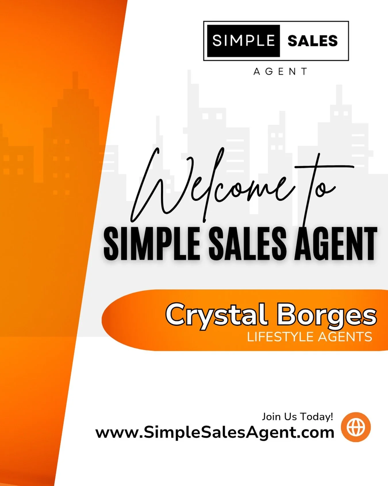 Welcome Crystal! 👏🏼

We are thrilled to have you as a partner at Simple Sales Agent. 

#simplesalesagent #newagentalert #californiarealtor #coachellavalleyrealestate #socalrealestate
