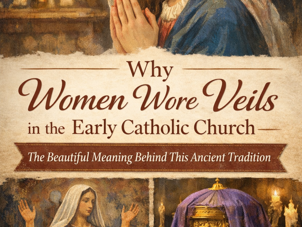 Why Women Wore Veils in the Early Catholic Church: The Ancient Christian Tradition of Veiling