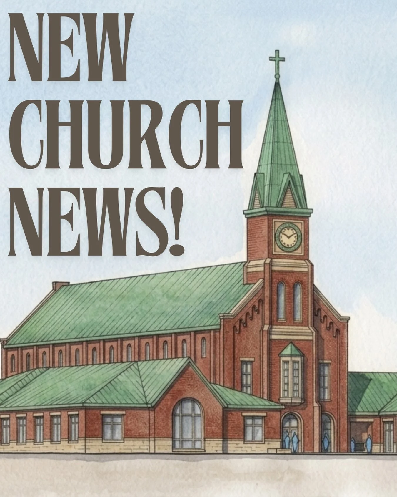 Did you know that St. T's is building a NEW CHURCH!

Well if you would like to know more join us on September 17th, after Thursday night Mass @ 9-10pm, in the dining hall! We will be talking about an update of what the church will look like, how you 