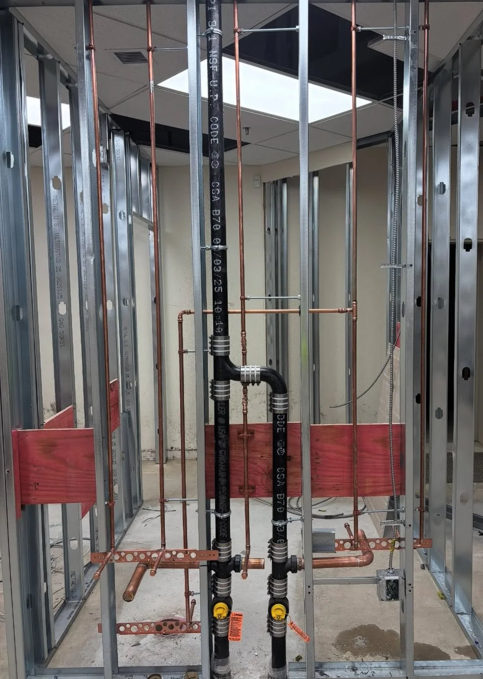 Commercial Rough in Woburn MA by RP Mechanical.jpeg