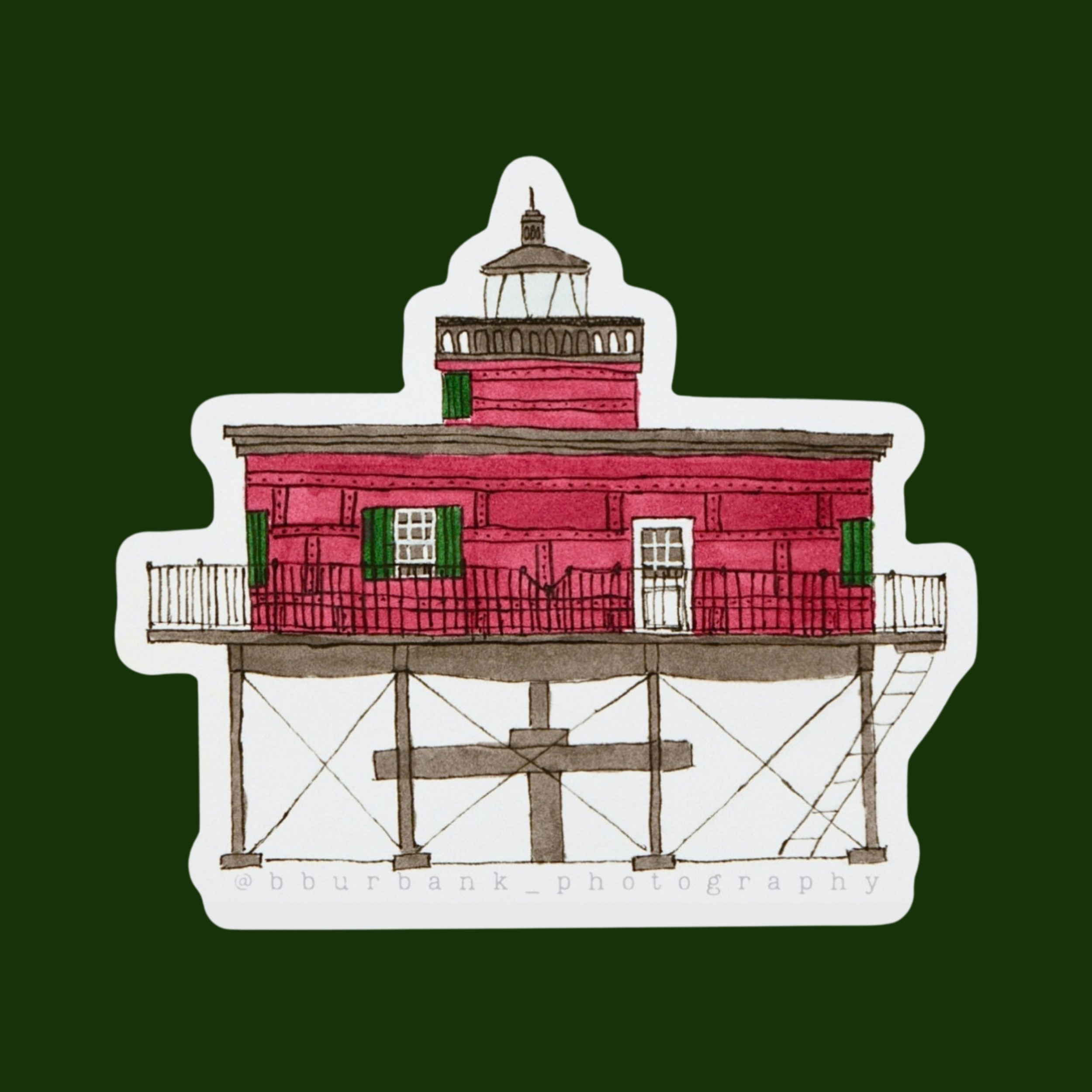 Seven Foot Knoll Lighthouse