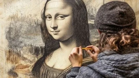 Sketching the Mona Lisa