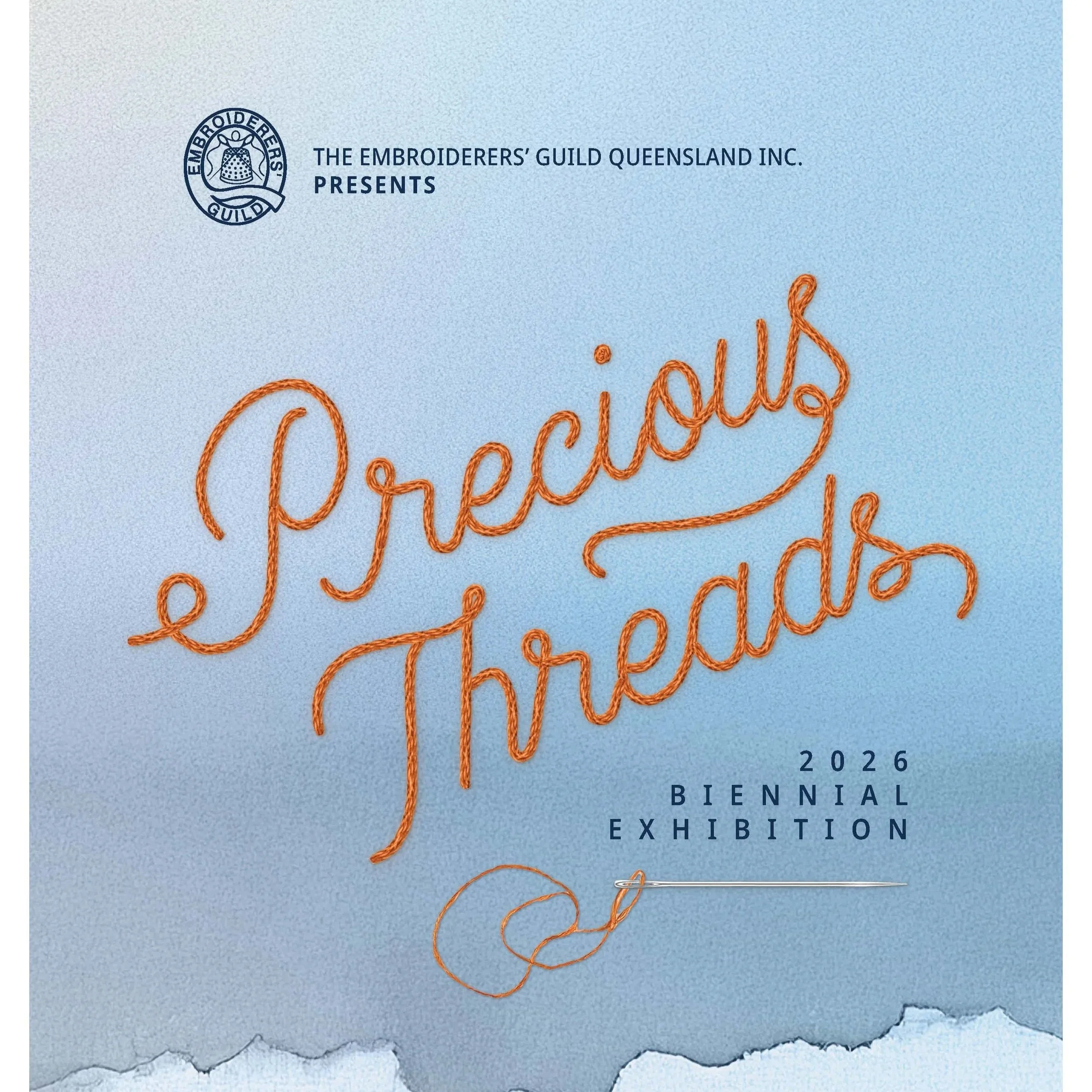Precious Threads 2026 Biennial Exhibition presented by The Embroiderers' Guild, Queensland