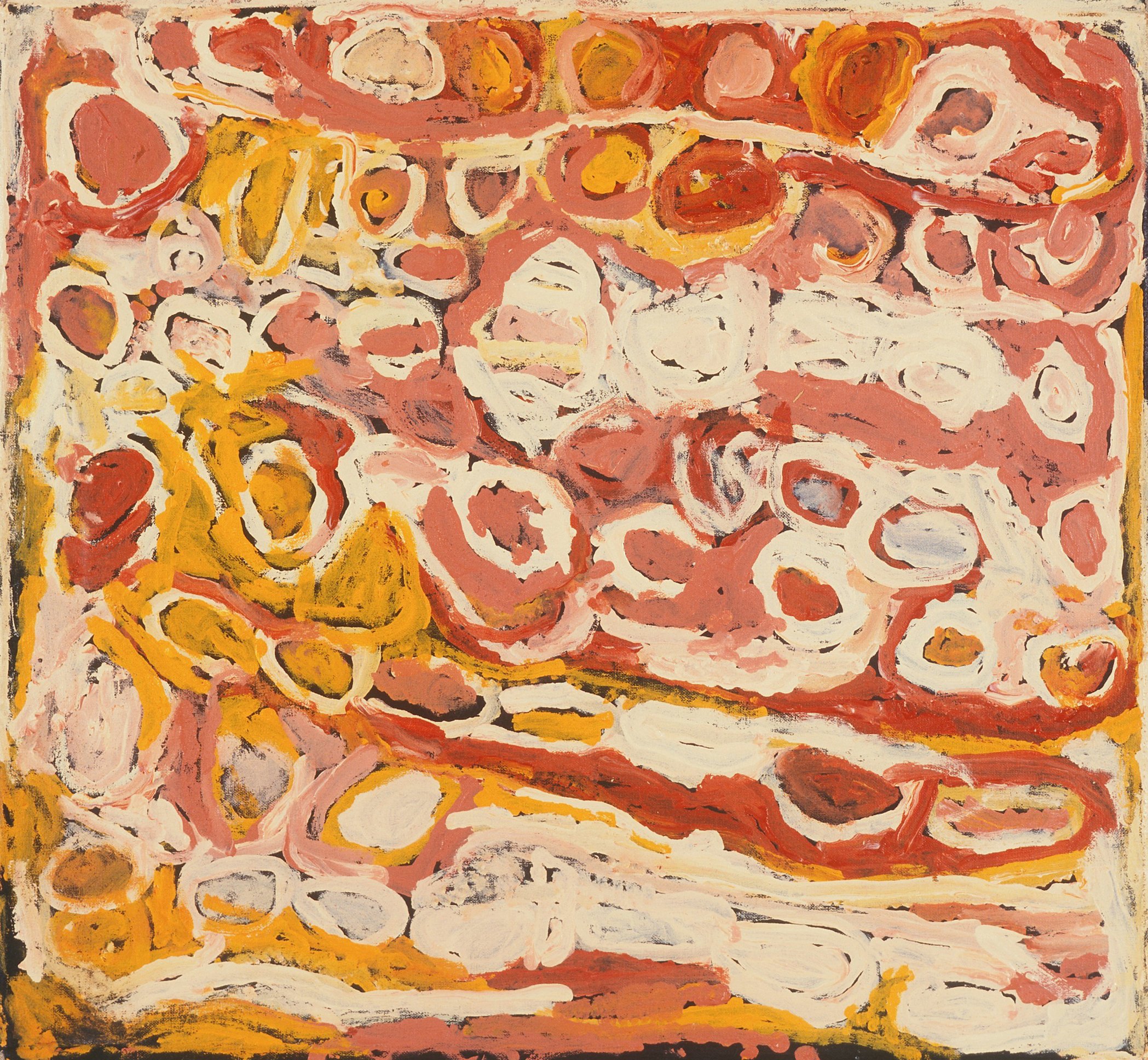 Three echoes – Western Desert art