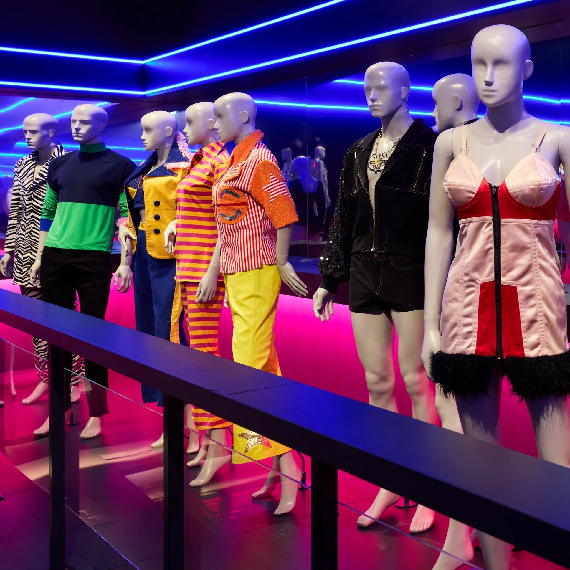Exhibition Tour of Make a Scene: Fashioning Queer Identity and Club Culture in the 90s at Queensland Museum Kurilpa