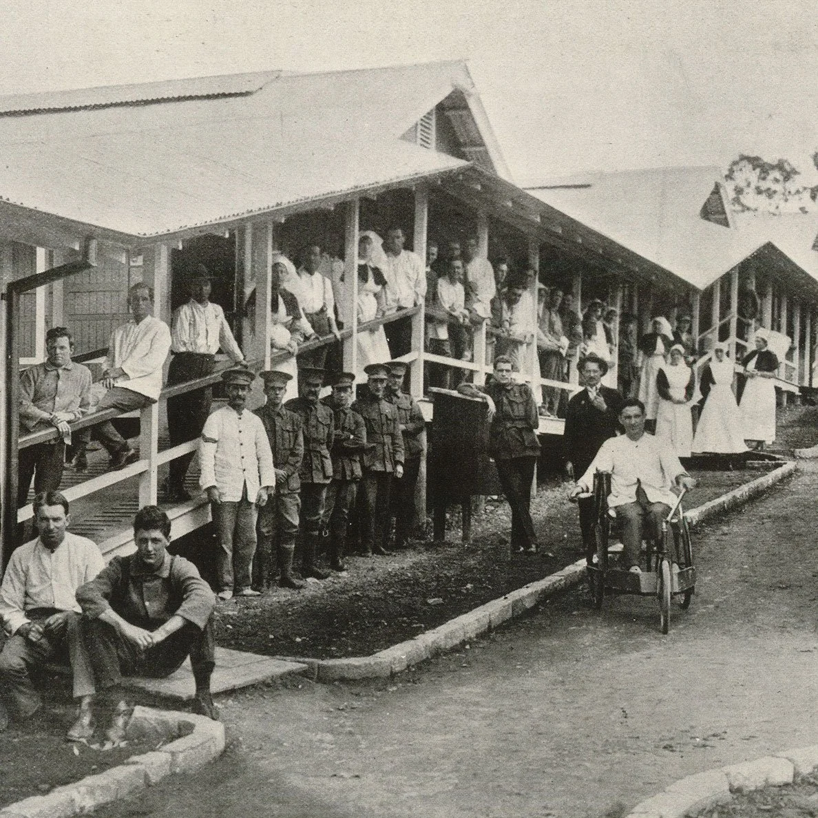 Caring for the wounded: Rosemount repatriation hospital