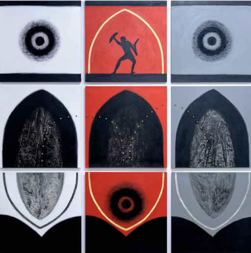 Veiled Histories: Works by leading First Nations artists - Jennifer Herd (MBarbarum) and Joanne Currie Nalingu (Gungurri)