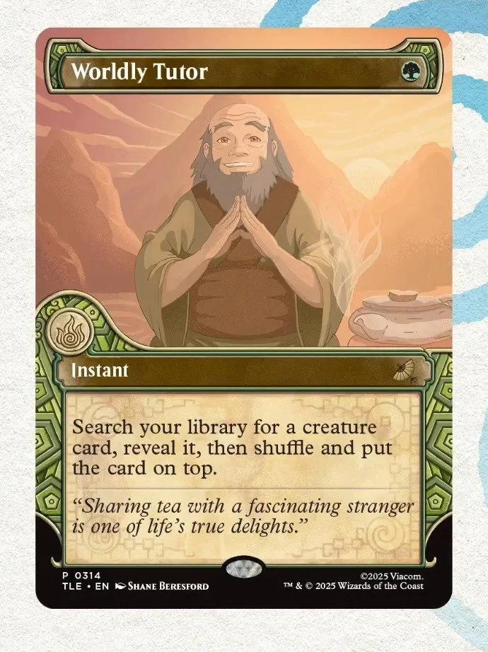 New reveals of some cards from the AVATAR the Last Airbender set. Drops in just a  few weeks!