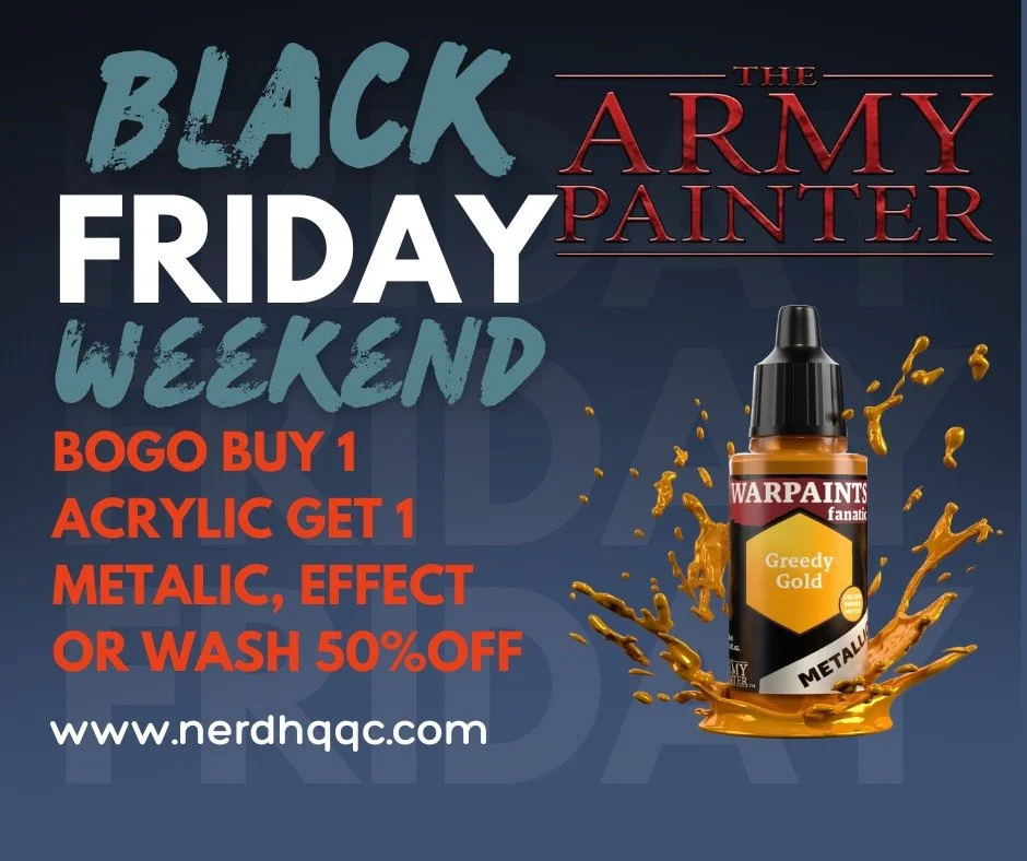 CHECK OUT ALL OUR BLACK FRIDAY SALES!
SEE YOU AT 10AM FRIDAY MORNING!