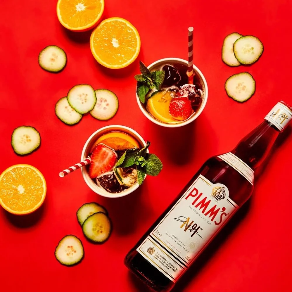 Cucumber&rsquo;s in. Strawberries are mingling. And the forecast? 99% chance of a cheeky sip. 🍓🍊🍹

 #PimmsOClock #ProperlyRefreshed&rdquo;