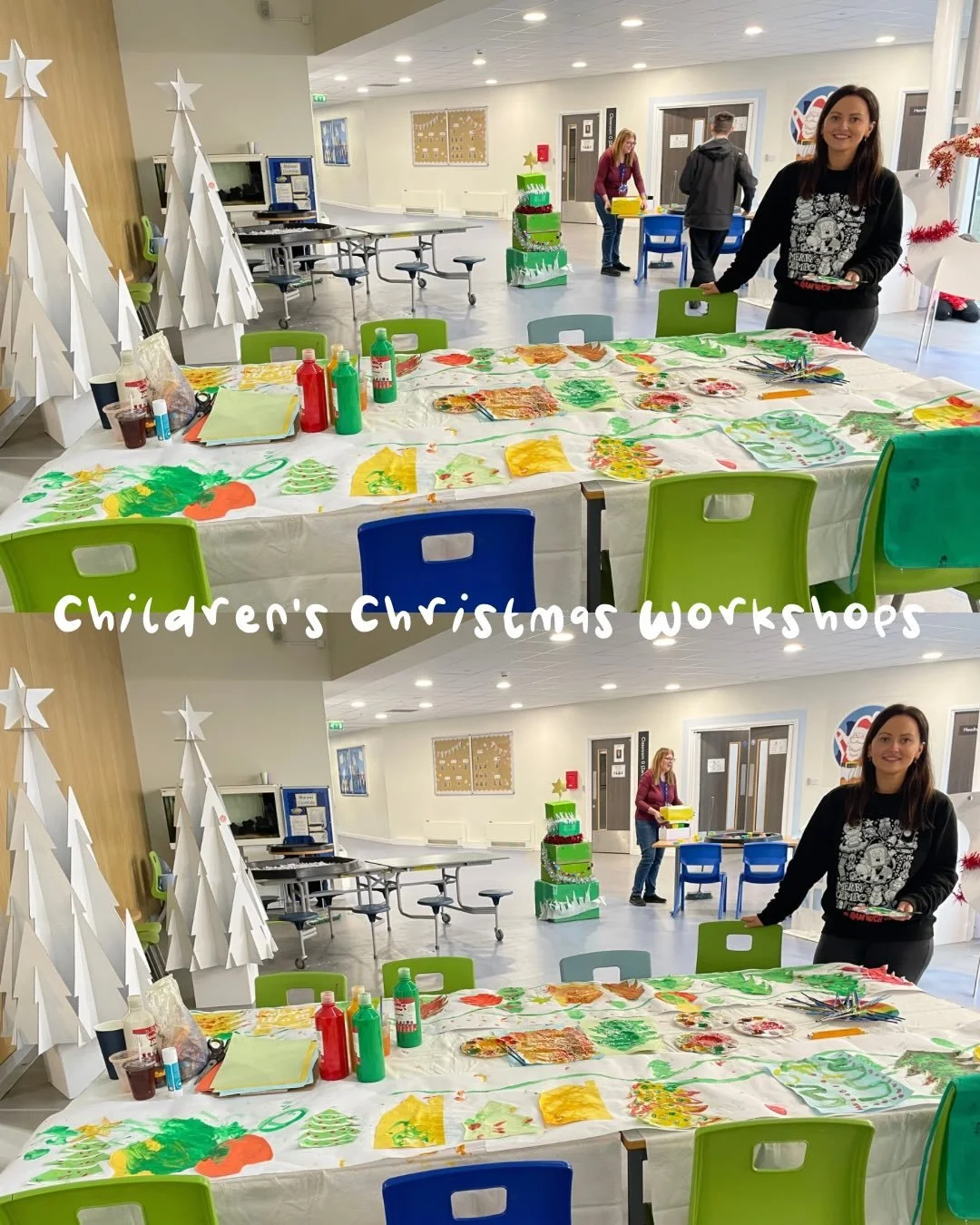 C H R I S T M A S workshops for kids 🌲✨

Last year I hosted several different workshops for Children around Stoke-On-Trent with different Christmas painting activities for the @hubbfoundation ✨

I held some SEN sessions where I focused on a relaxed 