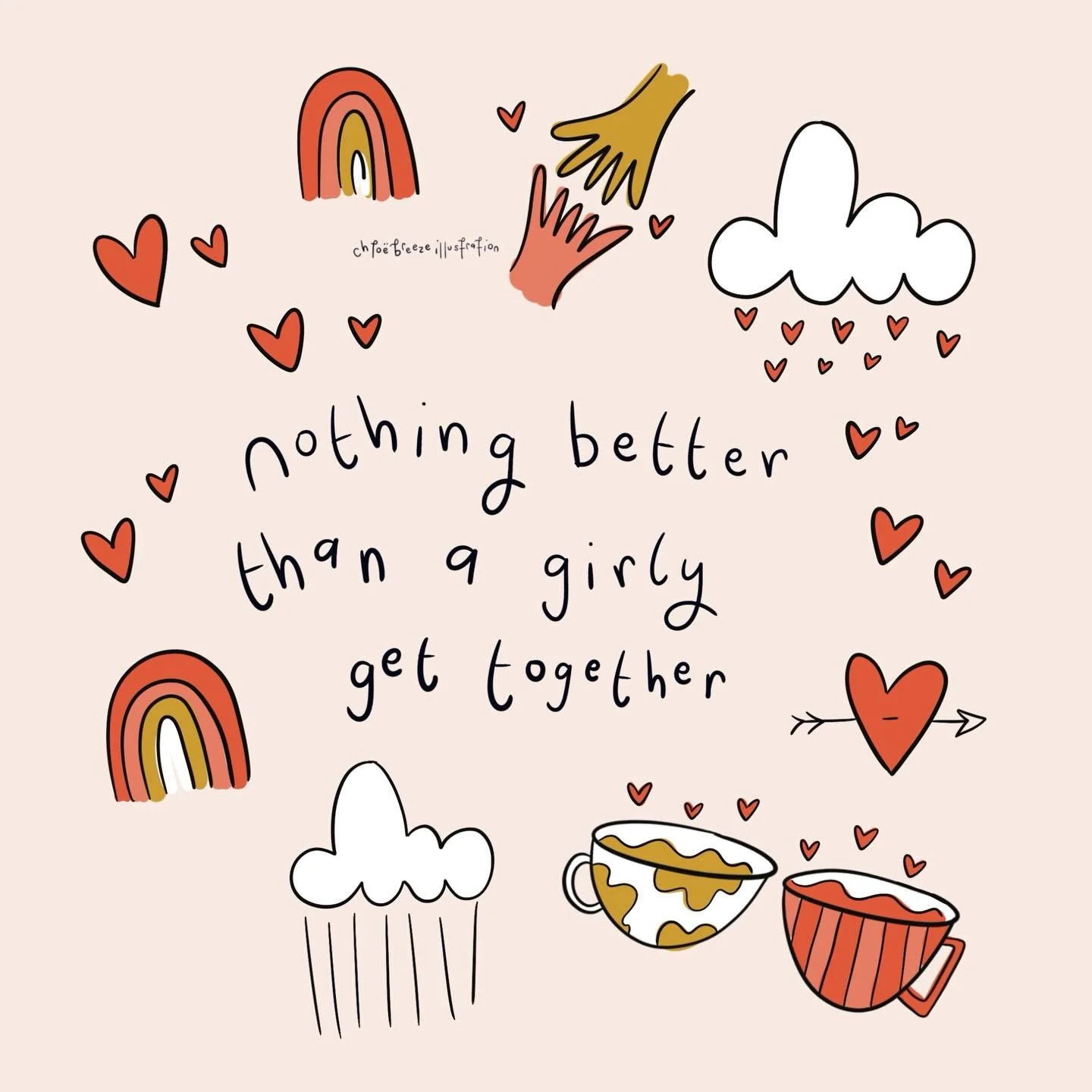 We love a girly get together..even better a girls trip 💕

Who&rsquo;s got one planned this year? Send to your girls 🫶🏻

#chloebreezeillustration #girlygettogether #girlstrip #illustration #girlsholiday
