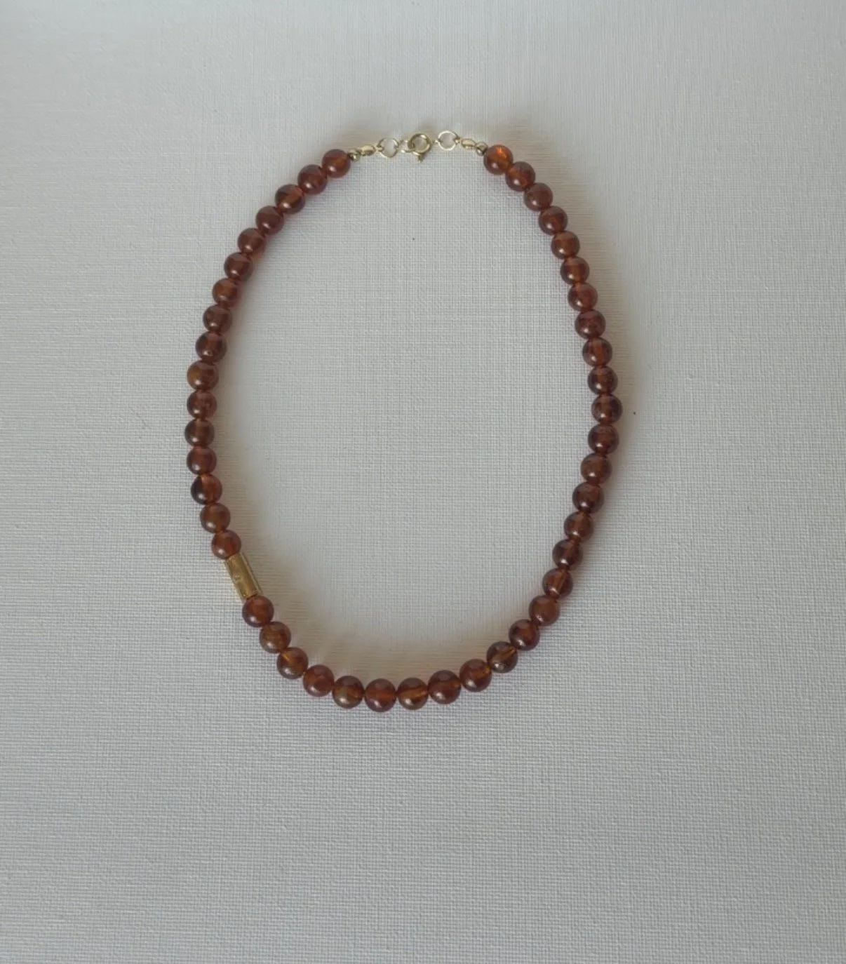 Mandarin Garnet Necklace