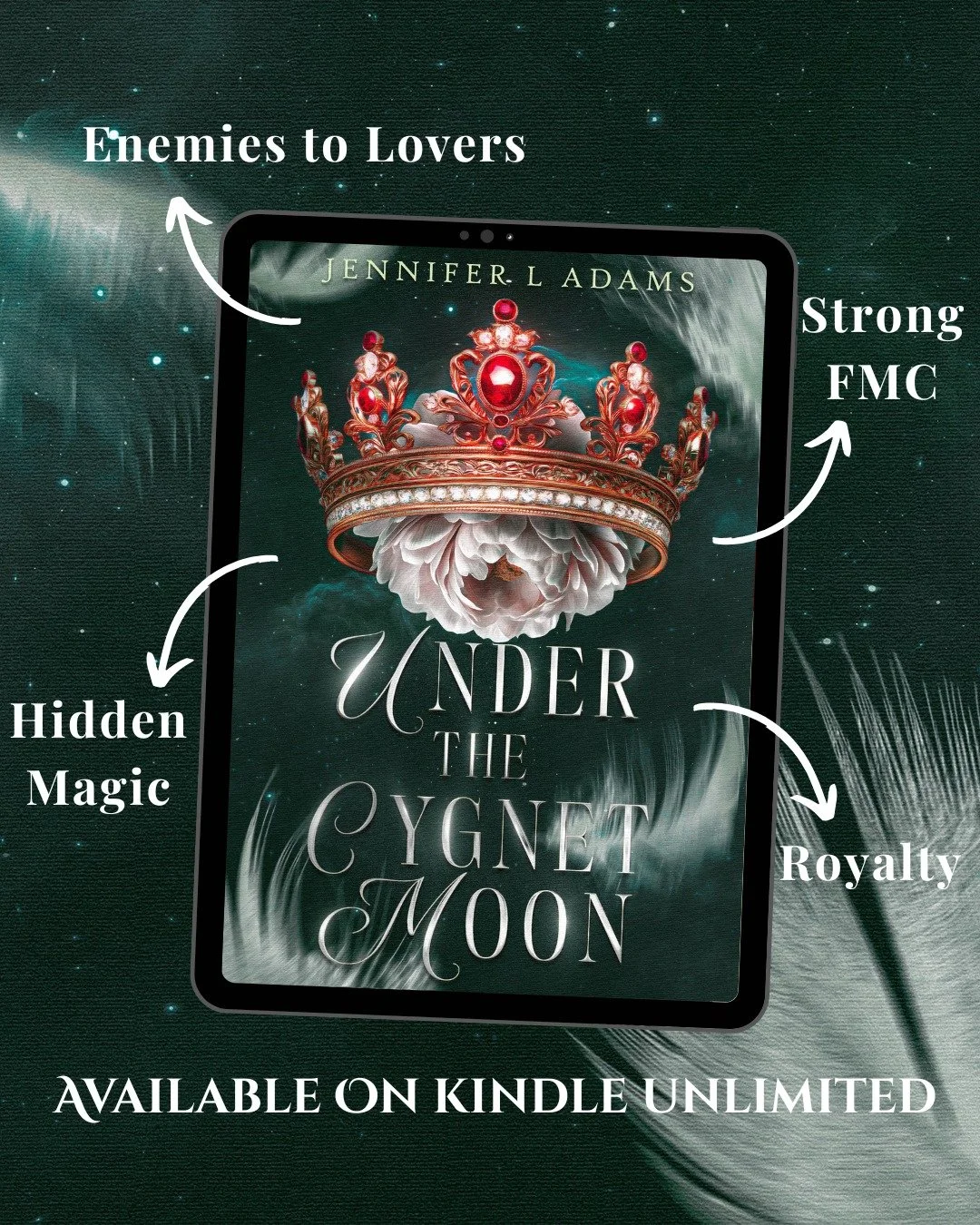 Looking for your next romantasy read this fall? Under the Cygnet Moon is the start of a spellbinding new fantasy series perfect for fans of Throne of Glass and From Blood and Ash!
Available in KU, paperback, and hardcover - link in bio!
ππ±π± ππΌ