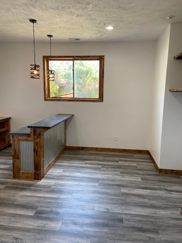 Custom industrial bar and trim