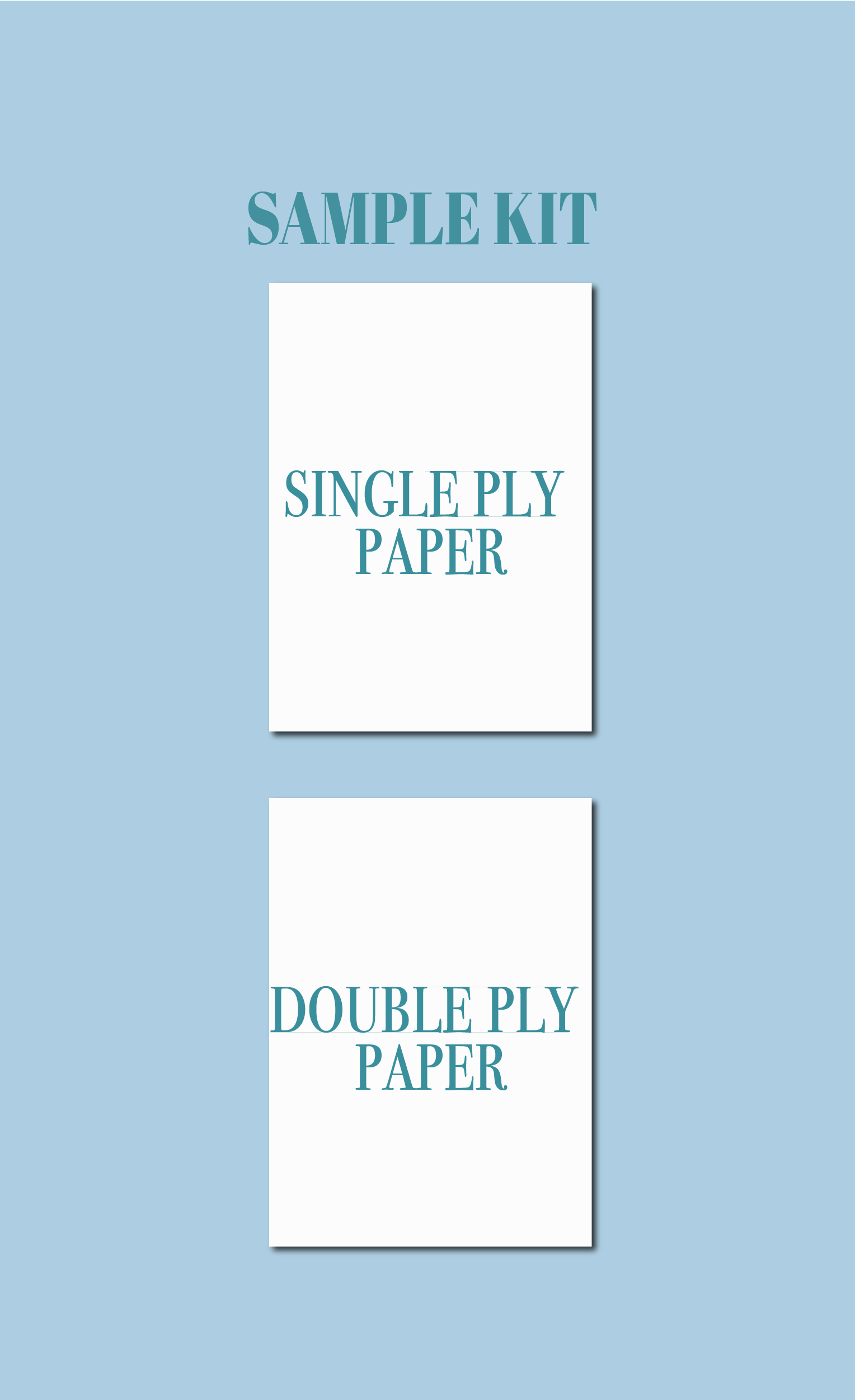 Single & Double Ply Paper Sample Pack