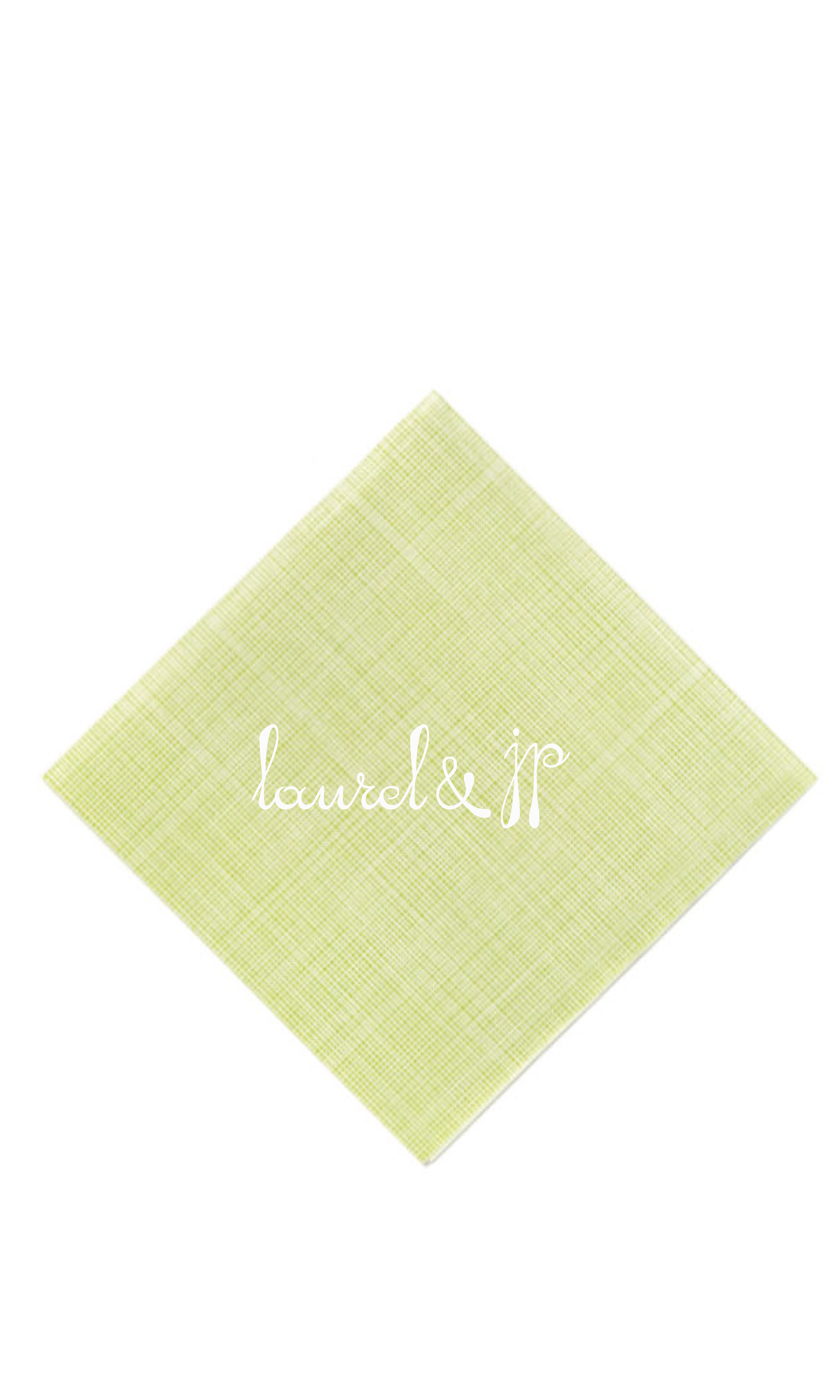crosshatch cocktail napkins