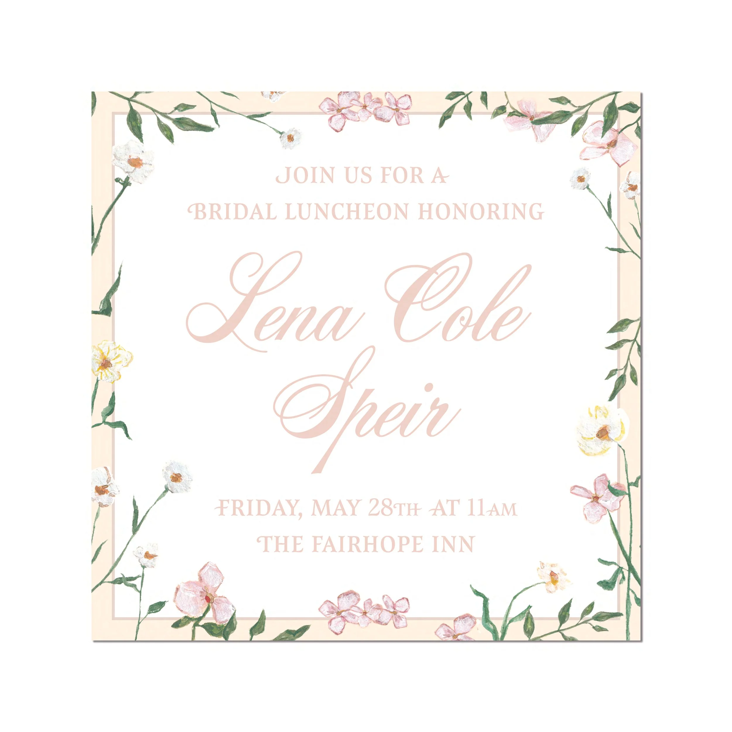 Garden Party Invite