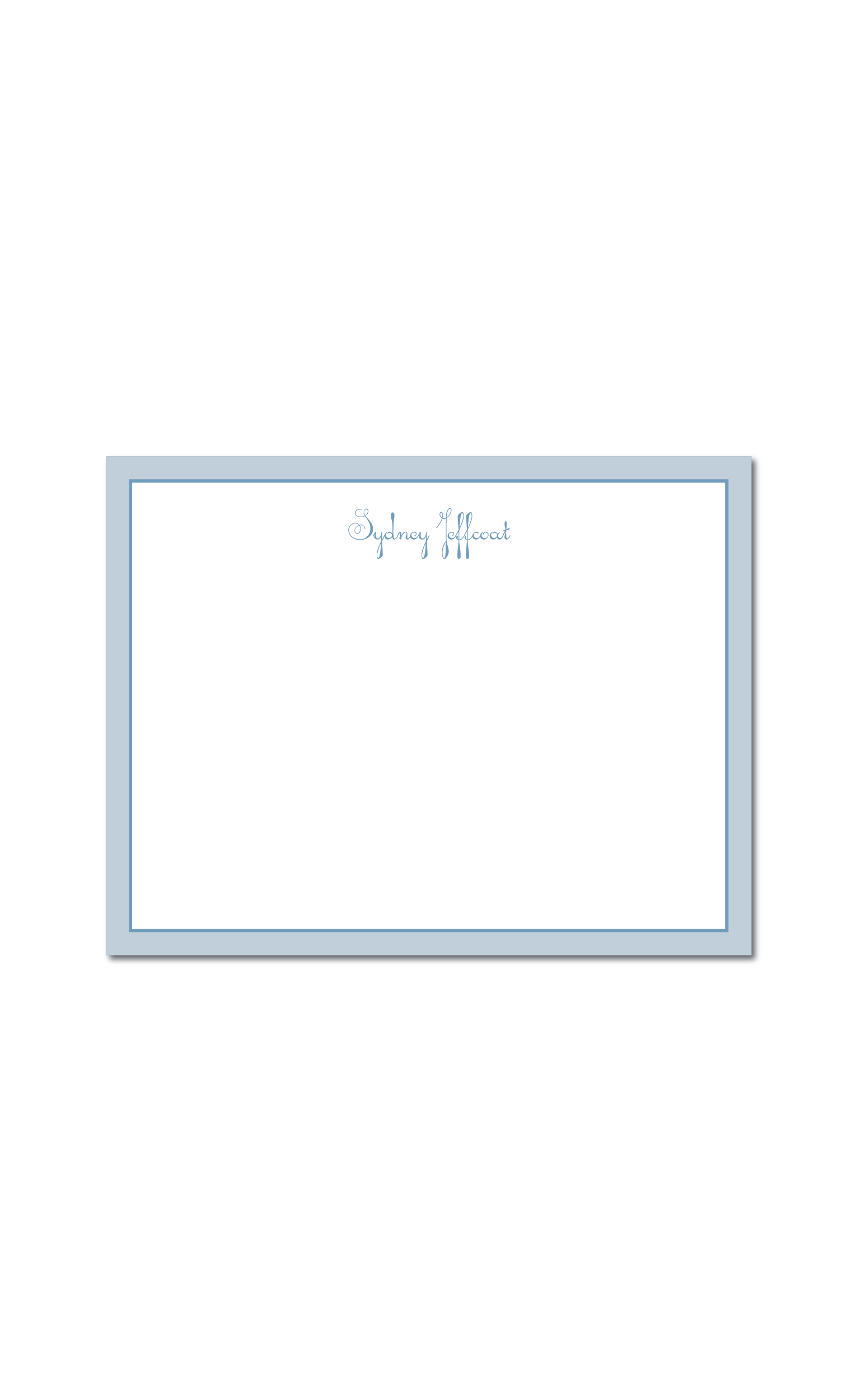 Thick Border Stationary