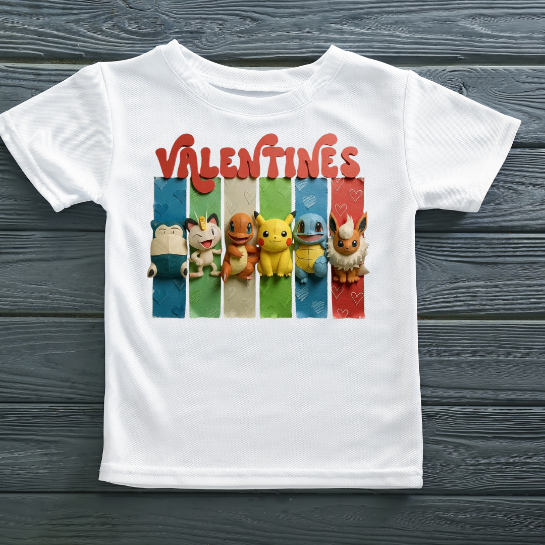 Paper Poke valentine DTF