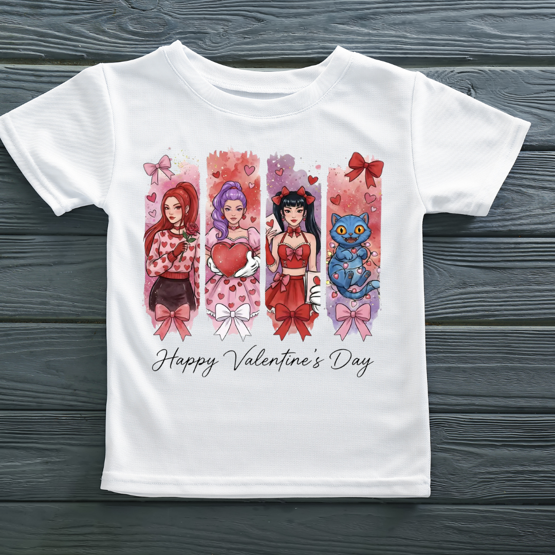 Happy vday huntrix DTF