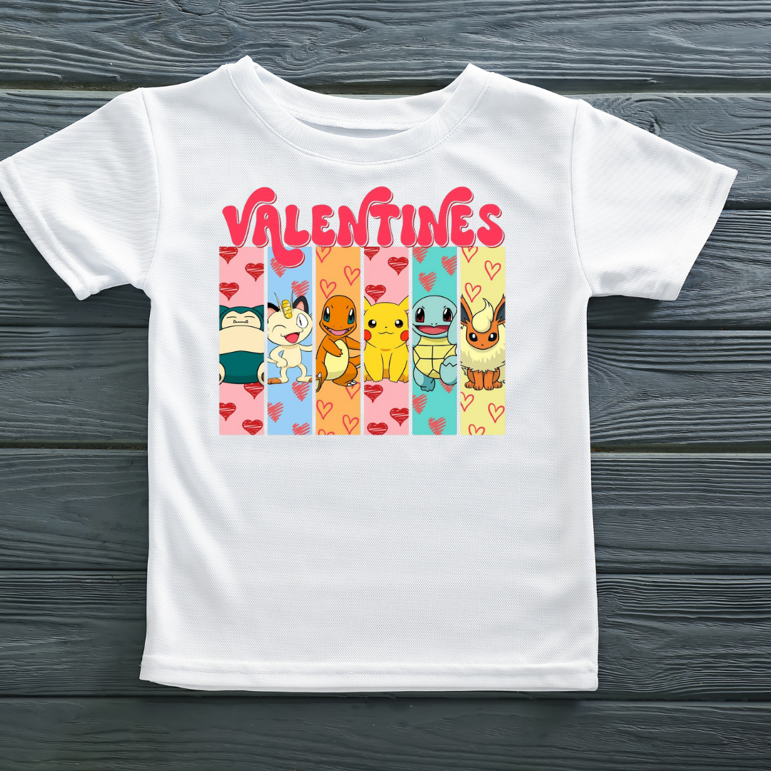Pokemon Valentine DTF