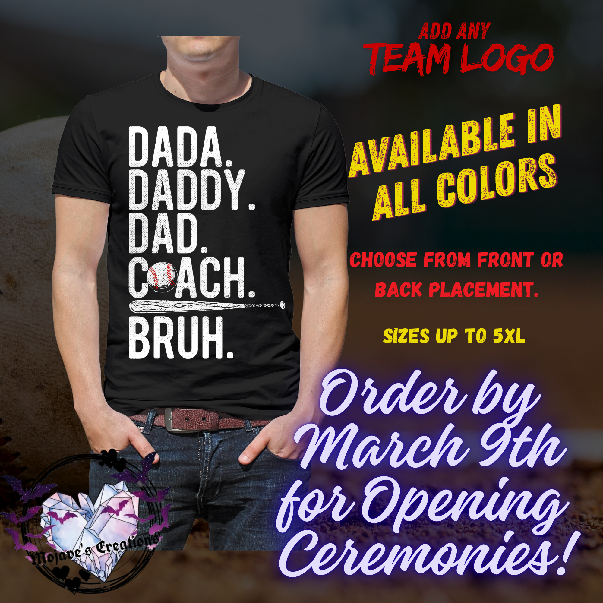 Dada Daddy Dad Coach Bruh