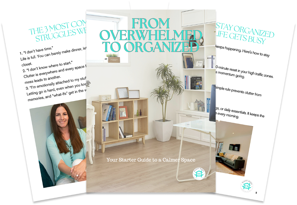 From Overwhelmed to Orgazined - a free guide