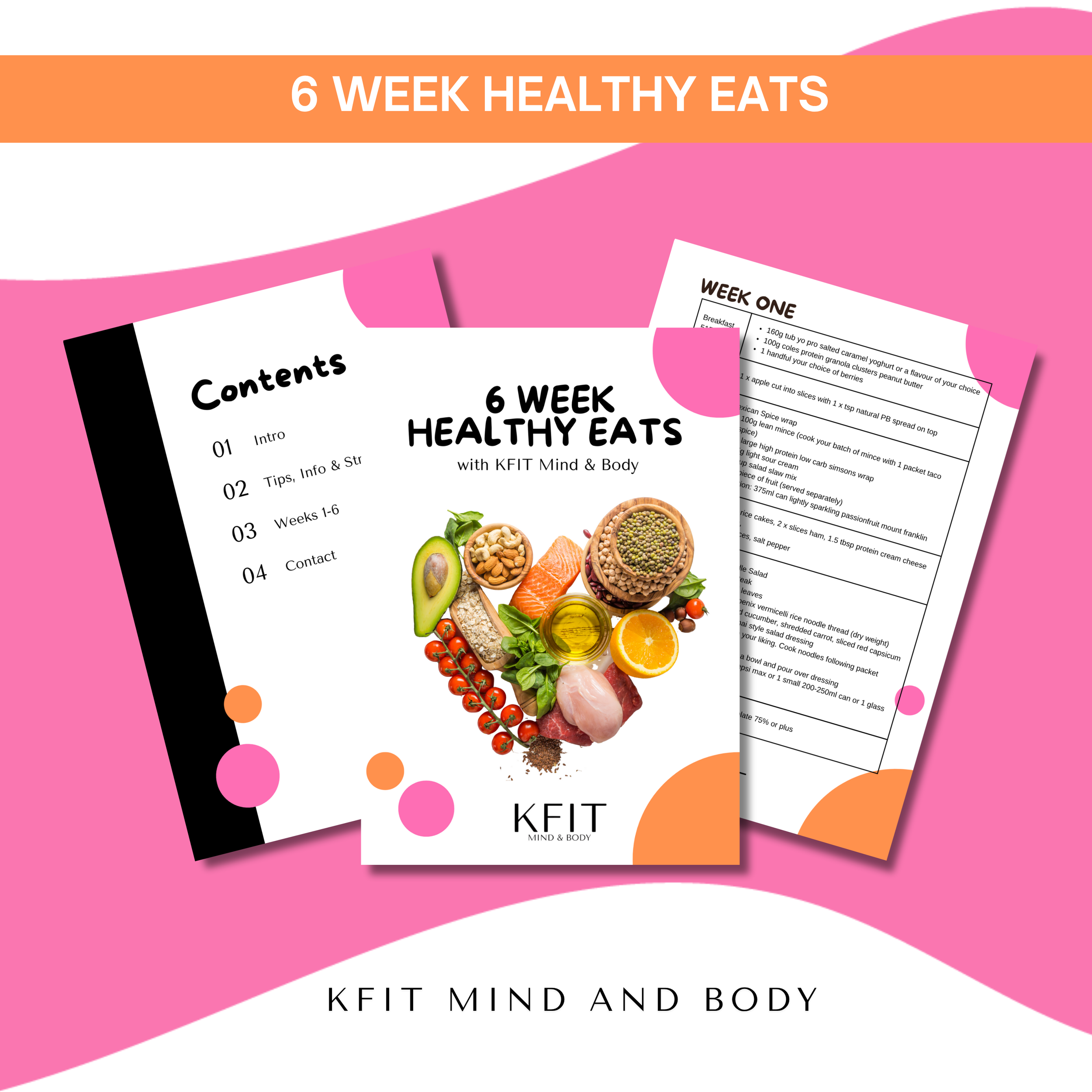 6 Week Healthy Eating Meal Plan | KFIT Mind & Body — KFIT Mind & Body ...