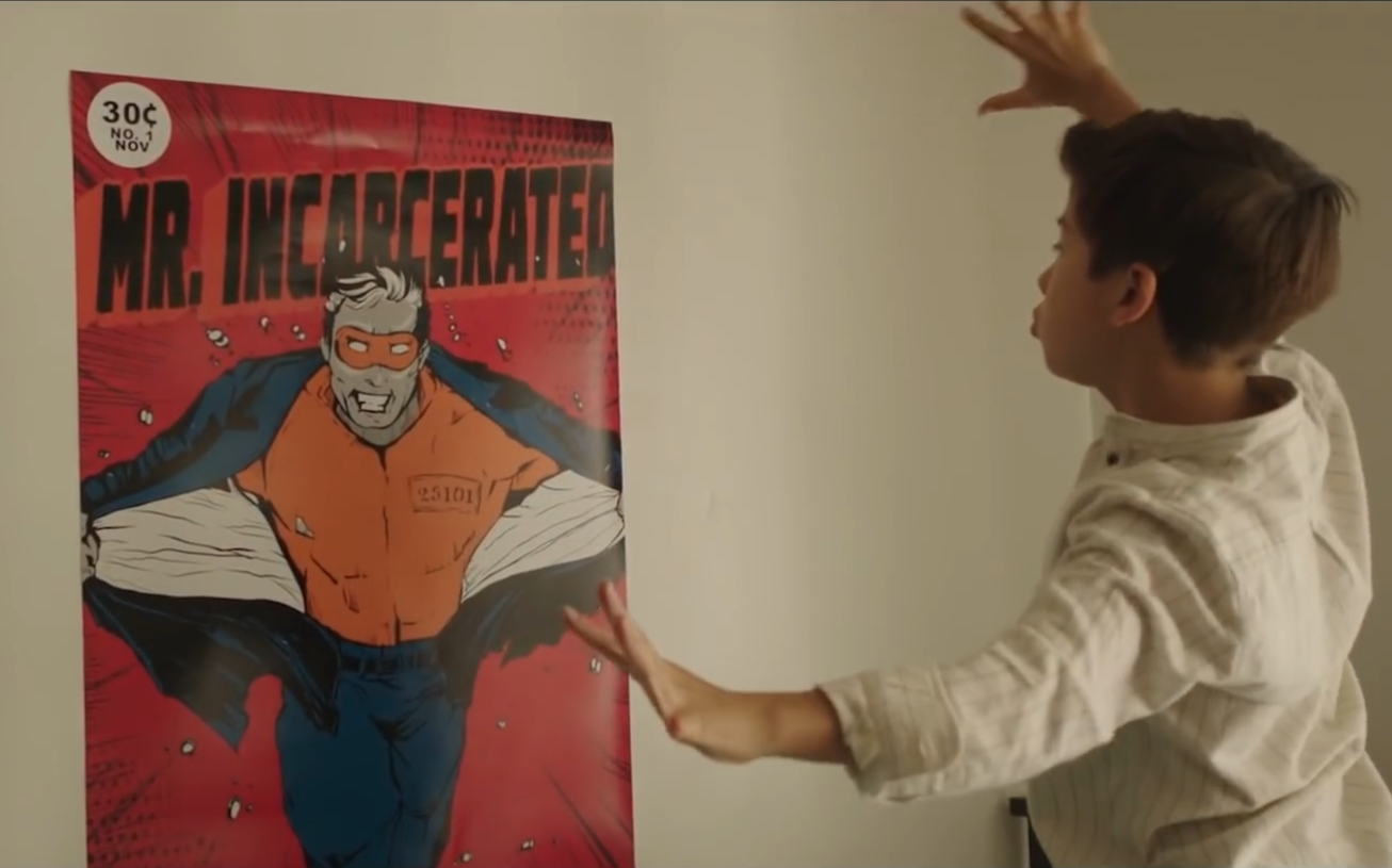 Image from the production of SoulPancake's Raised for Incarceration, Directed by Christopher Scott 