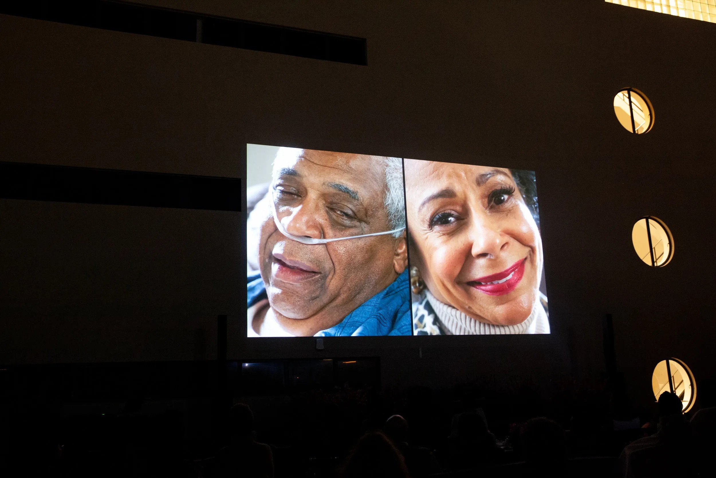 Image from the premiere screening of Hartbeat's Women Write Now fellowship selected short films.