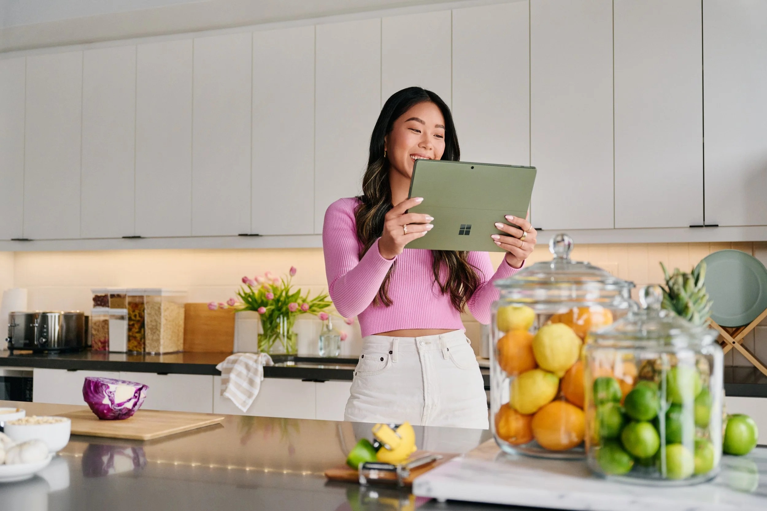 Creator Remy Park is featured in the award-winning Designed by Microsoft, Made for You brand campaign.