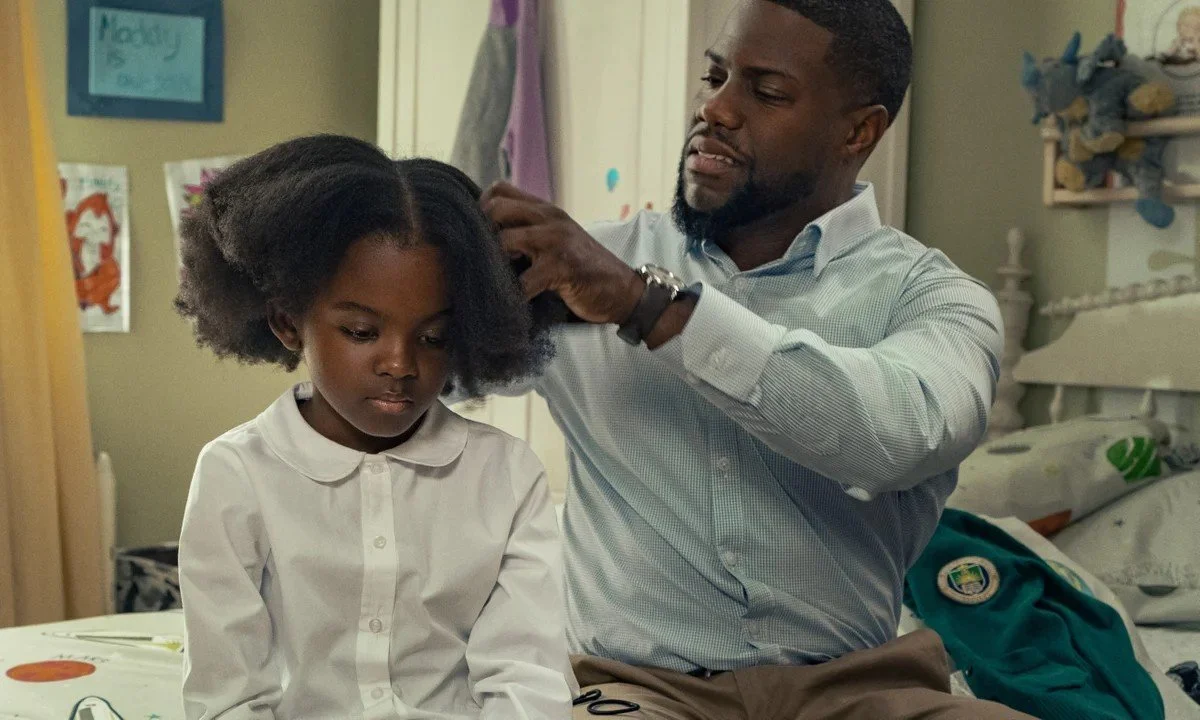 Fatherhood starring Kevin Hart. Streaming on Netflix, produced by Hartbeat Productions