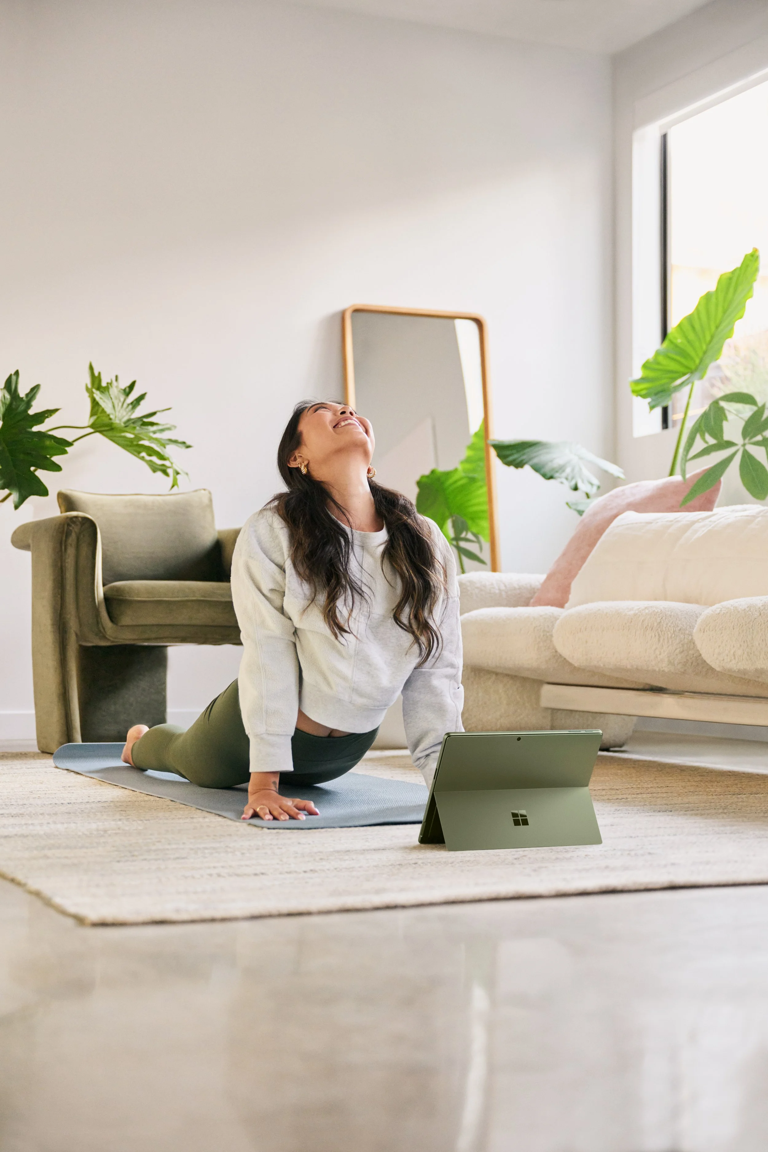 Remy Park with the Microsoft Surface Pro