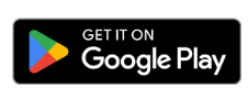 Google Play Store badge with text and icon