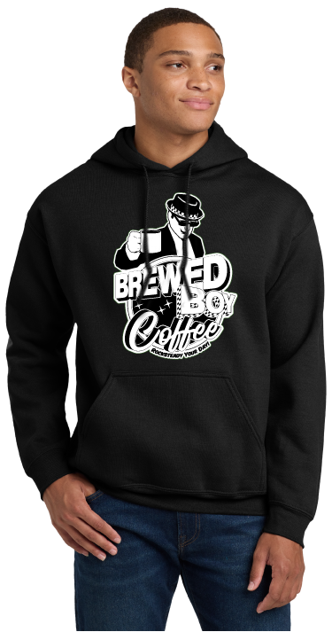 Classic Brewed Boy Coffee Hoodie