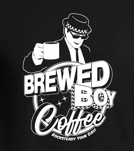 Classic Brewed Boy Black Tee Close Up.png