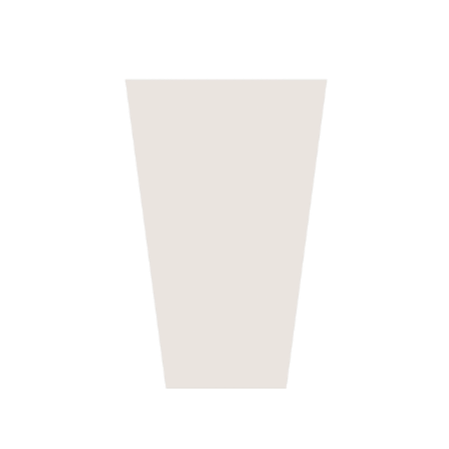A white disposable cup with a slightly tapered shape, placed against a black background.