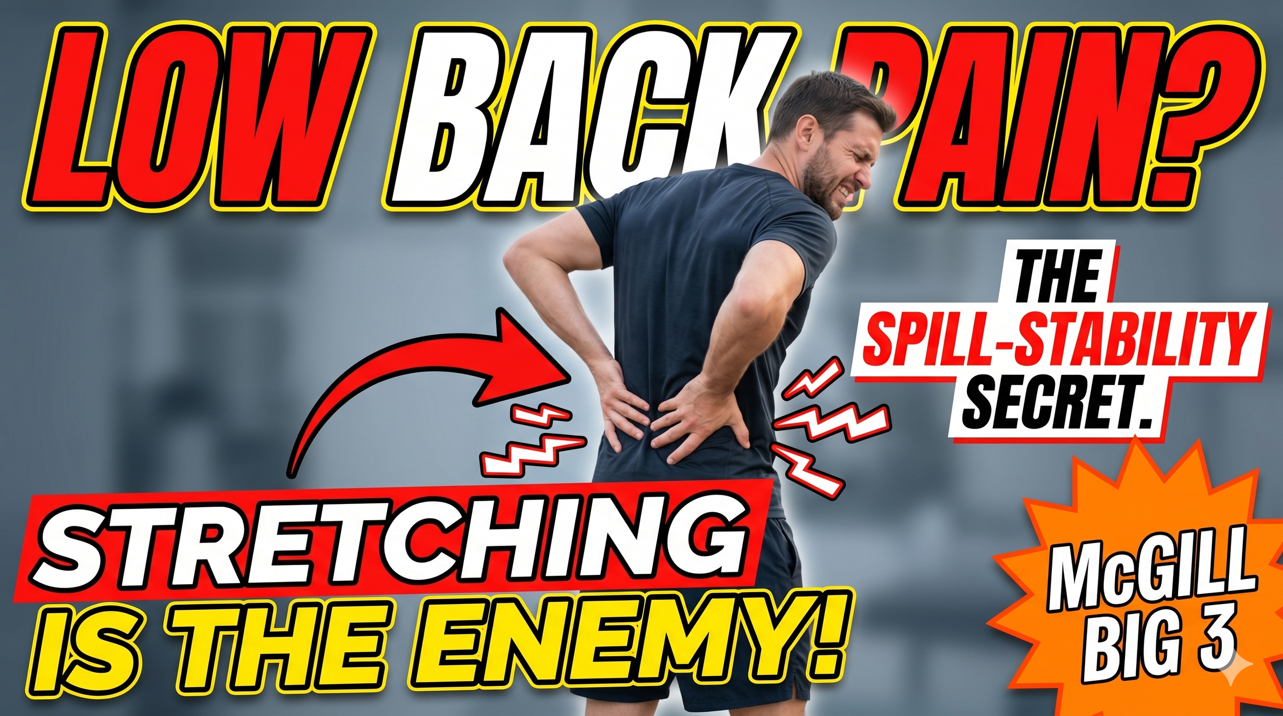 Fix Lower Back Pain: Why Stability Beats Stretching