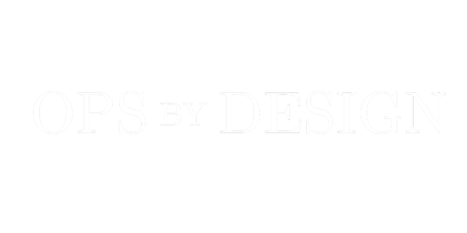 Ops By Design
