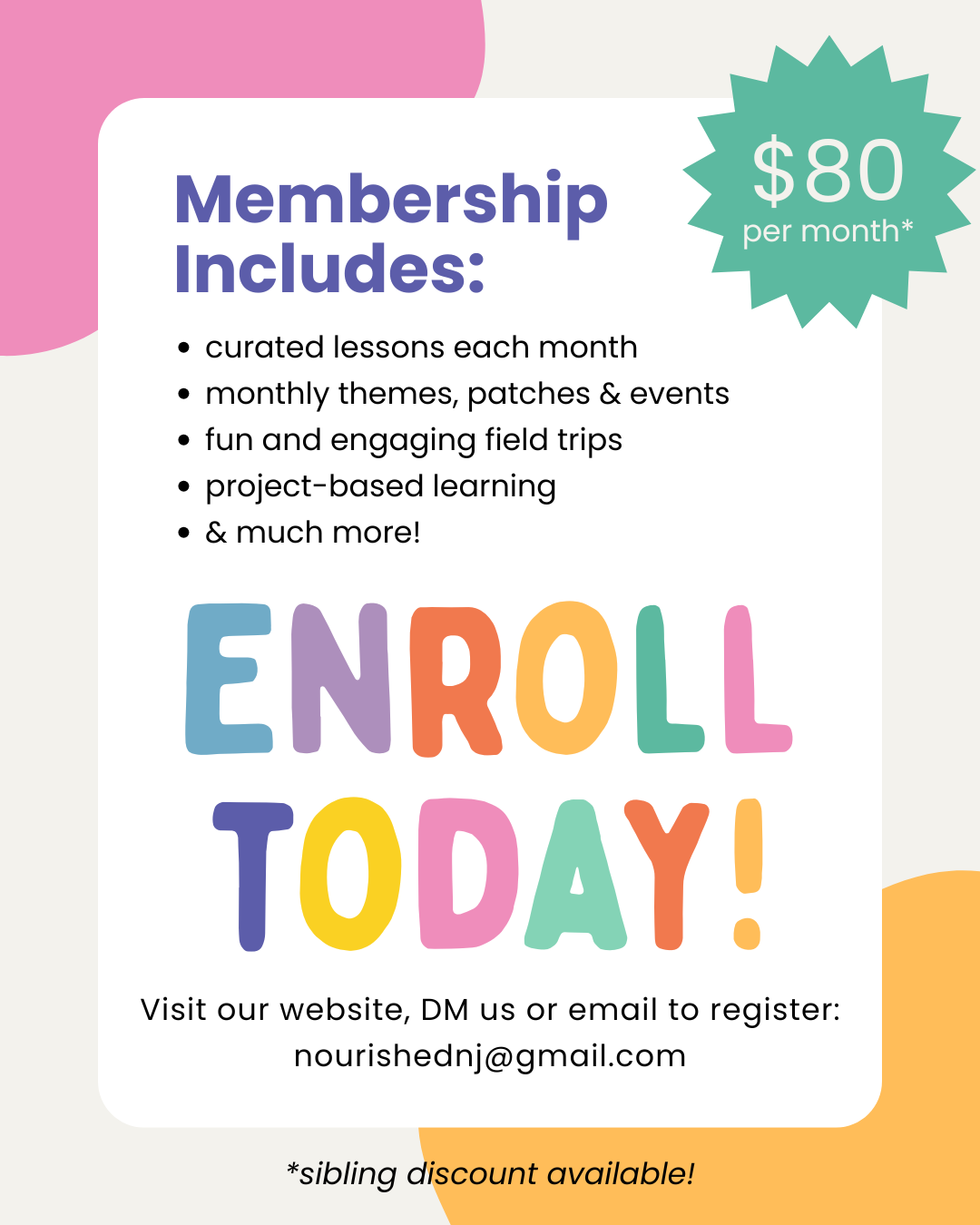 Pod Enrollment - One Membership