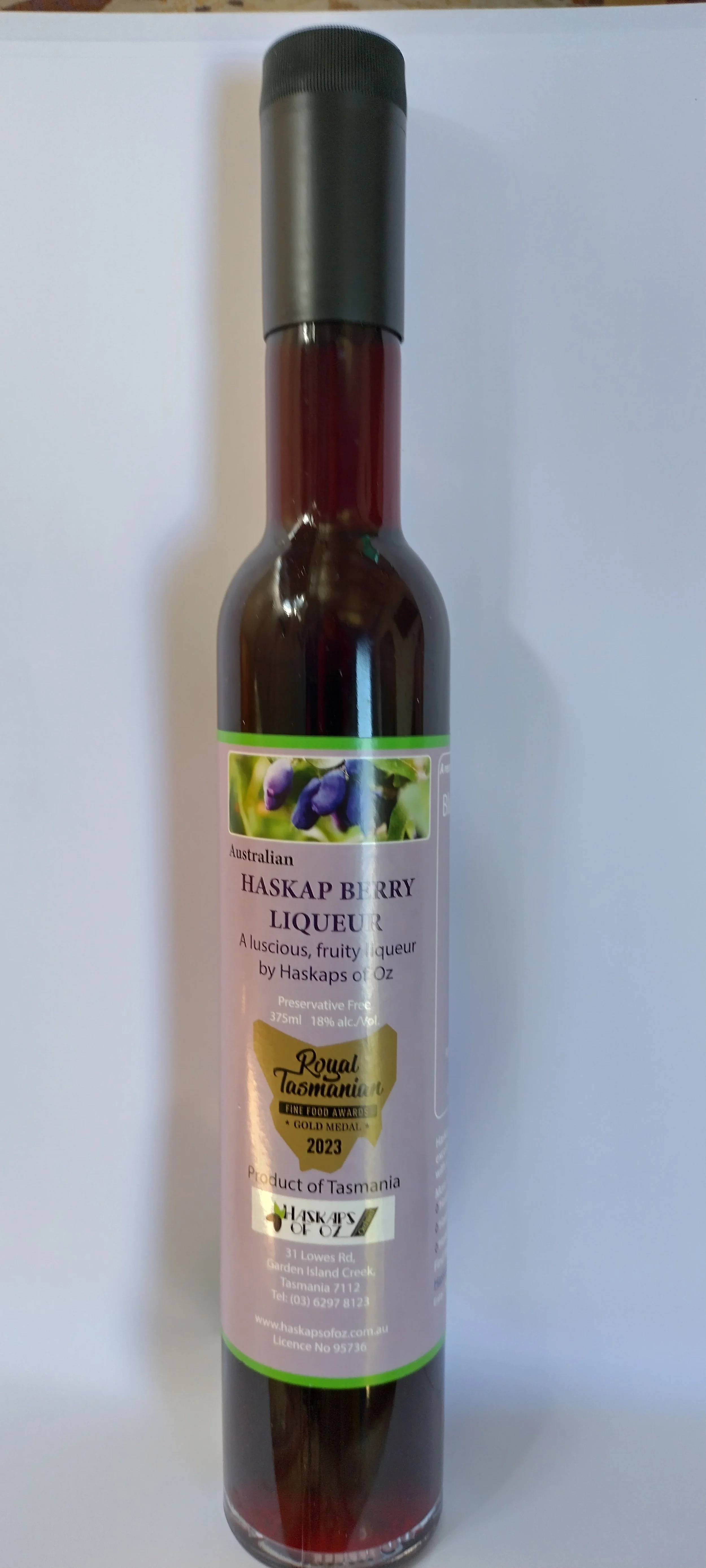 Haskap Berry liqueur 375ml