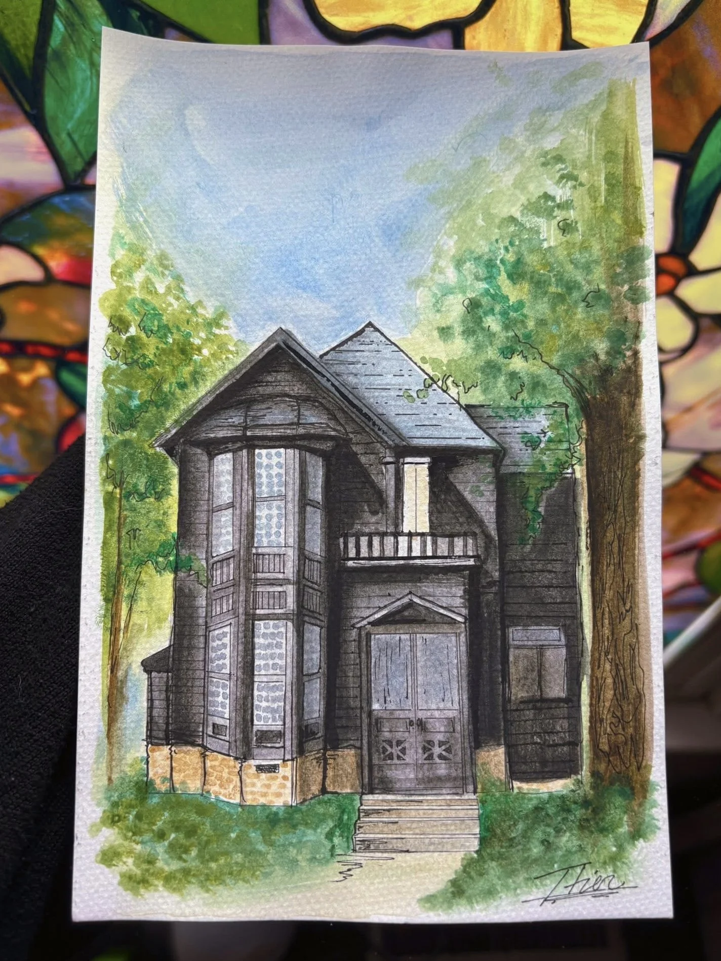 The Cantor home located on South Market st, here in Marion IL.