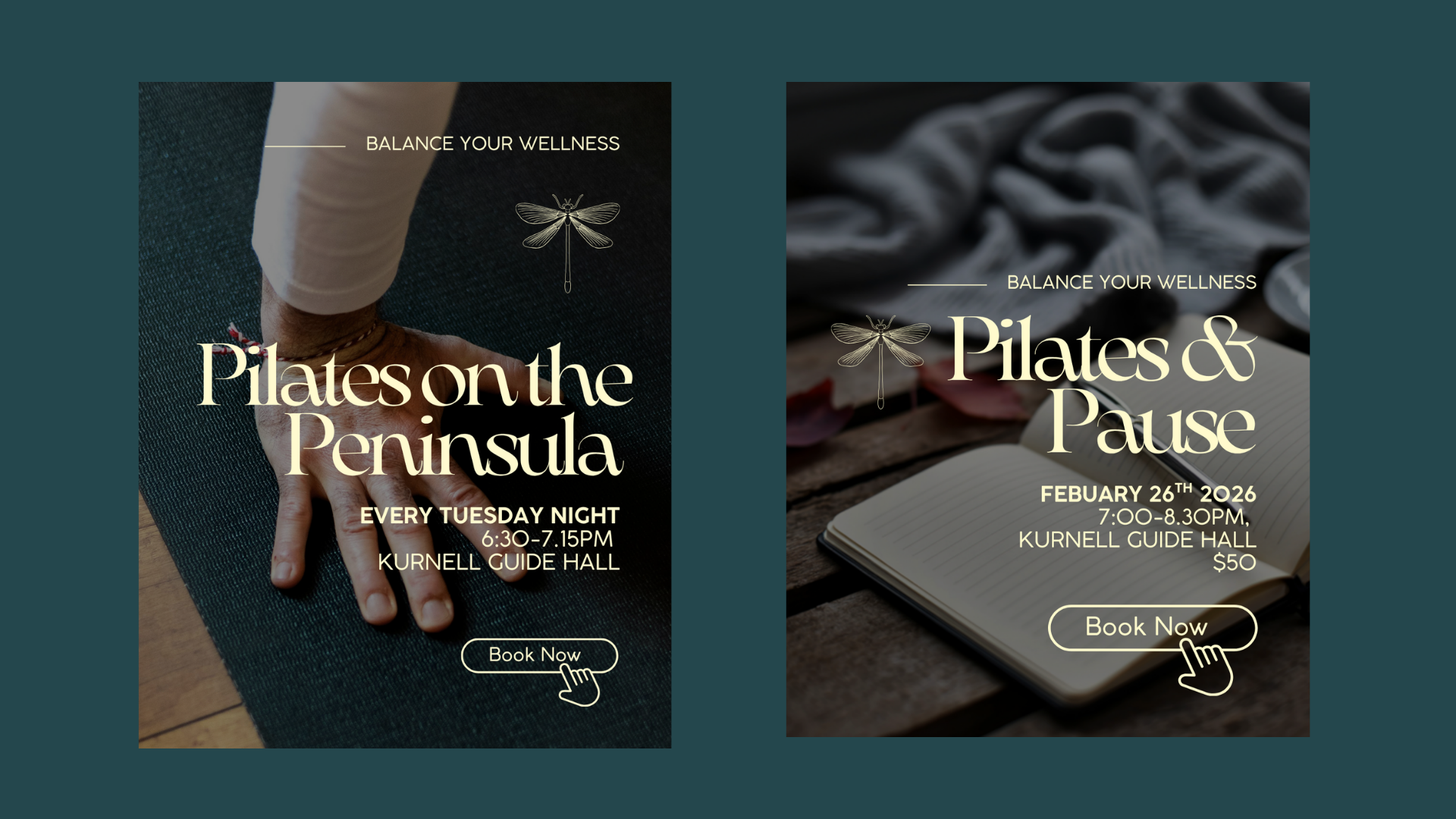 To support this, we also created targeted social content to promote her workshops and classes driving the right traffic back to a page that’s built to convert.