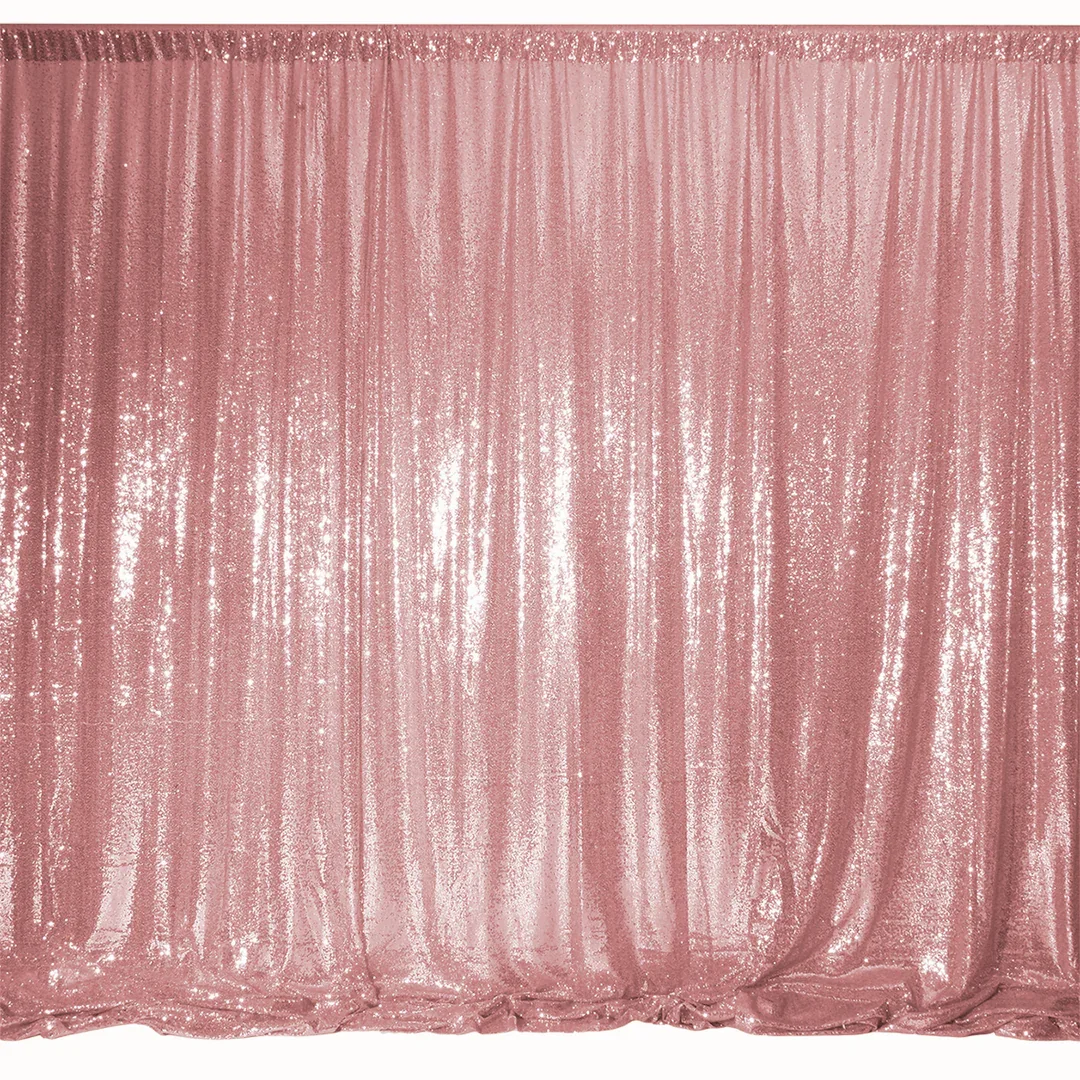 Rose gold- pink Sequin backdrop for phorobooth