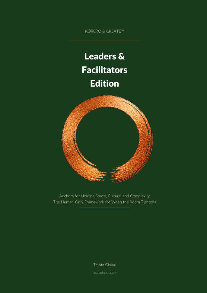 Kōrero & Create™ — Leaders & Facilitators Edition