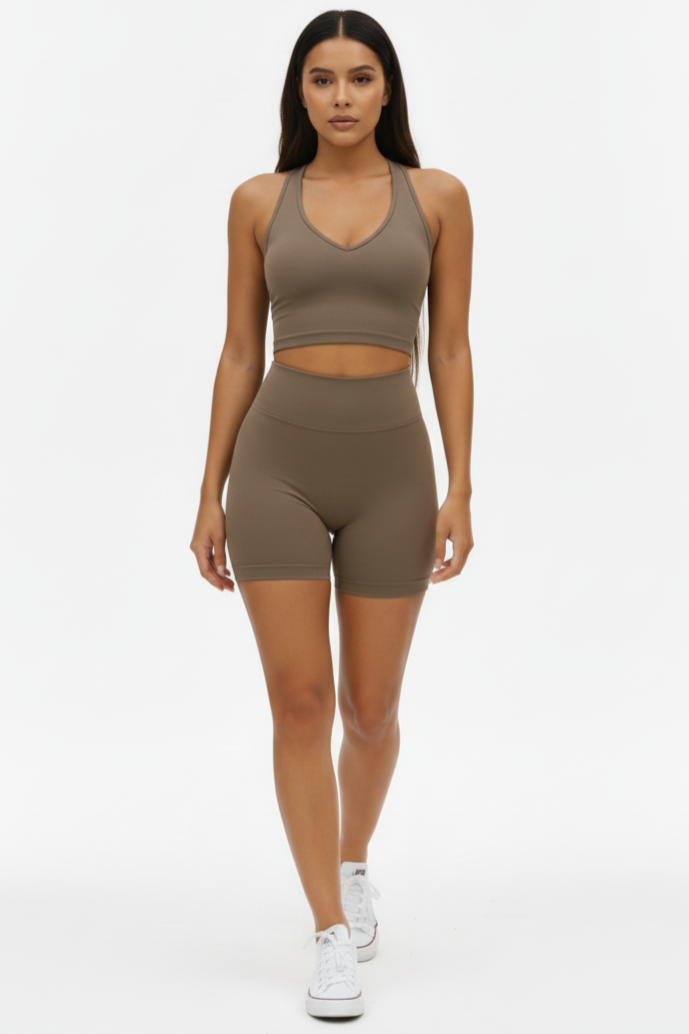 Mocha Bike Short